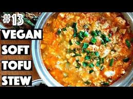 Vegan Soft Tofu Stew Korean Recipe 13 30 Videos In 30 Days Cheap Lazy Vegan Youtube Soft Tofu Stew Recipe Cheap Lazy Vegan Lazy Vegan