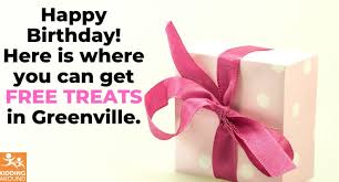 Where To Get Free Food On Your Birthday In Greenville