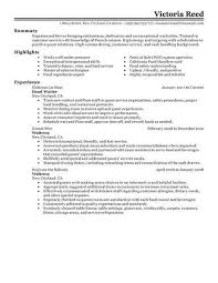 Best Server Resume Example Livecareer