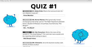 Whether you're a kid looking for a fun afternoon, a parent hoping to distract their children or a desperately procrastinating college student, online games have something for everyone, and they don't have to cost you a penny. 10 Ways To Play Online Trivia With Friends