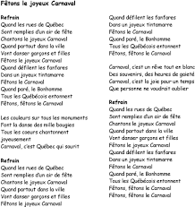 Je voudrais un bonhomme de neige (do you want to build a snowman?) est une chanson tirée du film d'animation la reine des neiges. Les Paroles Des Chansons Du Carnaval De Quebec Pdf Free Download