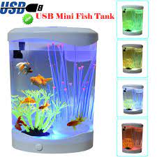 Corner fish tank with stand. Aquarium Lamp Desk Fish Tank Fish Tank Desk Top Fish Tank Small Fish Tank Aquariums Fish Aquarium Buy At A Low Prices On Joom E Commerce Platform