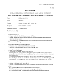 Terdapat beberapa definisi tentang pengurusan mesyuarat antaranya,mesyuarat ditakrifkan sebagai perundingan sesuatu dalam mencapai keputusan dan membolehkan urusan lain berjalan dengan lancar.ianya dapat memudahkan segala urusan yang telah di rancang. Minit Mesyuarat Pengurusan Pentadbiran Sekolah Bil 1 2019 Flip Ebook Pages 1 4 Anyflip Anyflip