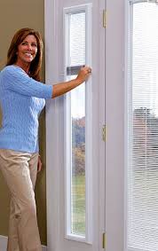 Add On Enclosed Mini Blinds Add On Door Blinds Blinds For Windows Sidelight Windows Blinds