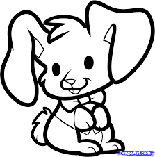 Coloringanddrawings.com provides you with the opportunity to color or print your cartoon rabbit drawing online for free. Easy Cute Cartoon Bunny Easter Bunny Coloring Pages All Round Hobby