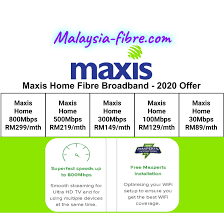 New plans are made to be paired with a mesh wifi device, which improves coverage and amplifies wifi signals in every home or office. Maxis Fibre Broadband Coverage