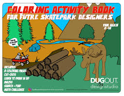 3d drawings is an amazing form of art, where the 3d pencil drawings seem to literally jump off the page. Free Coloring And Activity Book For Future Skatepark Designers Envisioneers Of Skatepark And Action Sports Design