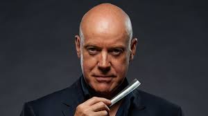 With a straight razor in one hand Anthony Warlow shows his grisly side
