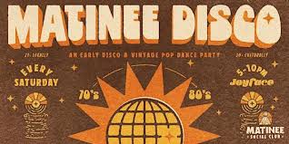 Matinee Disco @ Joyface Tickets, Saturday, January 31 • 5 PM - 10 PM |  Eventbrite