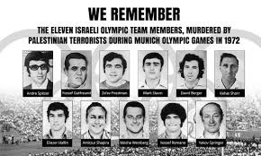 Apparently, spielberg saw it necessary to redo the story of israel's avenge of the 1972 munich olympics massacre of its athletes by palestinian terrorists. Israel ×™×©×¨××œ On Twitter Weremember The 11 Israeli Athletes That Were Murdered By Palestinian Terrorists During The 1972 Munich Olympics