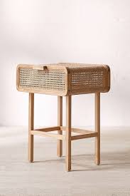 Marte Rattan Side Table Varinredning Mobelideer Mobeldesign