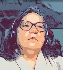 Original Artwork by Emily Humphrey. ID: A collection of mementos that  represent the artist's connections to language, and specif