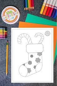 Selecting this will take you to another web page that only has the. Christmas Candy Cane Coloring Page For Kids Free Printable
