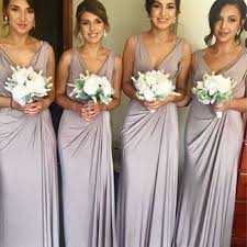 Sheath V Neck Floor Length Lavender Spandex Bridesmaid Dress Lavender Bridesmaid Dresses Bridesmaid Dresses Plus Size Lilac Bridesmaid Dresses
