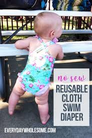 Shop for bathing suit diaper at buybuy baby. Everyday Wholesome Diy No Sew Cloth Best Baby Swim Diapers