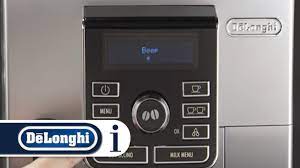 Manual coffee machines are like the pro coffee machines in cafes, but smaller. How To Set The Beep On Your De Longhi Ecam 25 462 Coffee Machine Youtube