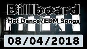 Billboard Hot Dance Electronic Edm Songs Top 50 August 4