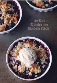 And if you need help planning breakfasts, lunches, and dinners, be sure and subscribe. Low Carb Blueberry Cobbler Gluten Free Paleo I Breathe I M Hungry