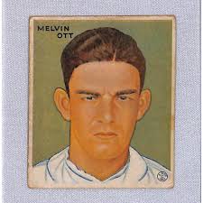 1933 Goudey Mel Ott Vg-vgex