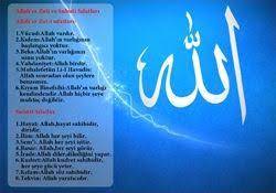 allah u teala nin sifatlari zati sifatlar ve subuti sifatlar diye diye ikiye ayrilir bunlar toplam 14 tanedir bunlardan 6 tanesi zati 8 tanesi d allah iman