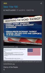 Google And Merriam Webster Define The Word Patriot In Slightly Different Terms Tigerdroppings Com