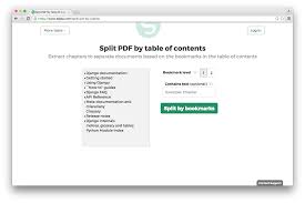 Sejda Com Helps With Your Pdf Tasks Bookmarks Pdf Outline