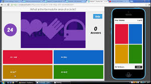 The other way round will be showing the question and answers on the student's ipad, or let the quiz creator decides what information can be displayed on the student's ipad. Kahoot Quiz Circles Youtube