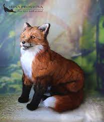 Fox Plush Toy For Example For Order Stuffed Fox Soft Etsy Custom Stuffed Animal Fox Plush Toy Pet Artist