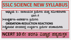 Sslc Kannada Medium Science Ch 1 Chemical Reactions And Equations Part 5 Youtube