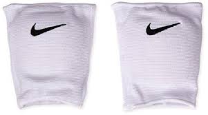 nike essentials volleyball knee pad white medium large