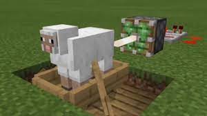 how to make a sheep fricker in minecraft - YouTube