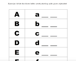 208 Free Alphabet Worksheets