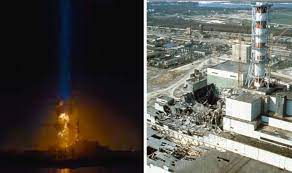 A timeline of events surrounding the explosion at chernobyl's nuclear reactor 4 and the subsequent disaster. Chernobyl Was The Blue Beam Of Light At Chernobyl Real Chernobyl Radiation Explained Science News Express Co Uk