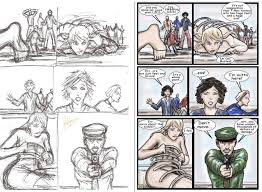 Gia Giantess 5 (2013) p.20, in * HoxtonArcades Gia Giantess 1-10 Comic  Art Gallery Room