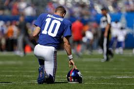 I got a gillette razor in the mail. Eli Manning Takes A Seat After Years As The Giants Great Catch The New York Times