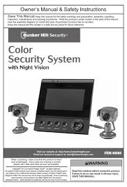 Lorex digital wireless lcd surveillance system w/ recorder. Bunker Hill Security 60565 Owner S Manual Pdf Download Manualslib