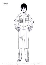 A hero is not the one who never falls. How To Draw Rock Lee From Naruto Drawingtutorials101 Com Artofit