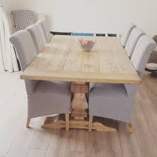 Staying Home And Dining In In Style Silver Grey Waffle Textured Size Xl Dellivery Ireland And Uk I Dining Chair Covers Chair Covers Grey Decor