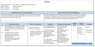 Silabus bahasa indonesia smp kelas 8 kur 13 edisi revisi 2019 terdiri dari 3 model yakni model 1 dengan 8 kolom, model 2 dengan 7 kolom dan model silabus mapel bahasa indonesia kelas 8 k13 revisi 2019/2020 ini di buat dengan menggunakan aplikasi pengolah kata ms word sehingga dapat. Silabus Smp Semester Genap Download File Guru