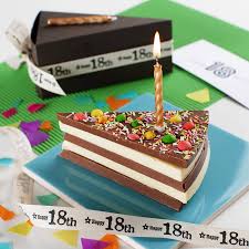 Cake designs for teenage girls/unique birthday cake ideas/latest cake designs. 16 18 21st Birthday Chocolate Cake With Candle And Card By Quirky Chocolate Notonthehighstreet Com