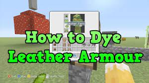 Check spelling or type a new query. How To Dye Leather Armor In Minecraft Enews