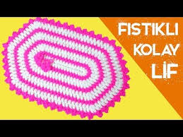 Kolay Sirali Fistik Lif Modeli Anlatimli Yapilisi Youtube Tig Isleri Orgu Desenleri Orgu