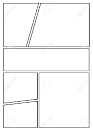 Manga Storyboard Layout Template For Rapidly Create The Comic Book Style A4 Design Of Paper Ratio Is Fit For Print Out Royalty Free Cliparts Vectors And Stock Illustration Image 101859221