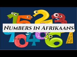 Numbers In Afrikaans Youtube