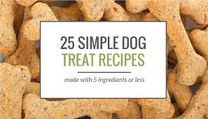 Homemade dog food recipes for diabetic dogs are really easy to make. 25 Simple Dog Treat Recipes Made With 5 Ingredients Or Less Puppy Leaks