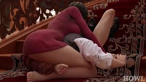 3D Animated Extreme & Rough Headlock Blowjob [Sound update]