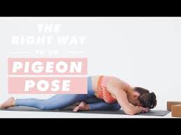 How To Release Tension In Your Whole Body With 3 Moves Well Good In 2020 Pigeon Pose Yoga Poses It Band Stretches