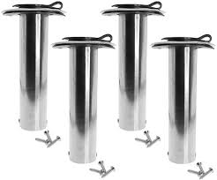 Metal kitchen rack w \/metal rods vs cones differences between trump. Discounts And More Croch 4 Pack Of Stainless Steel Rod Holders Rubber With Cap Liner Gasket 90 Degree Hot Www Heapbharat In