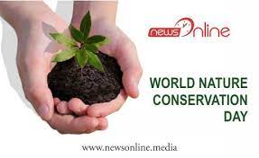 To honour this day, send wishes, quotes, smss, hd images and wallpapers to your loved ones on world nature conservation day 2021 and spread awareness about conserving the environment. World Nature Conservation Day 2021 Images Quotes Wishes Slogan