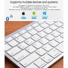 Wireless Bluetooth Keyboard For Ios Android Windows Mac Os In 2020 Bluetooth Keyboard Apple Keyboard Wireless Android Keyboard